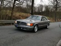 Gebraucht Mercedes 500 252 PS (185 kW) 1987 Silber Coupé