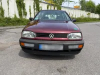 Gebraucht VW Golf III 75 PS (55 kW) 1995 Rot Kleinwagen
