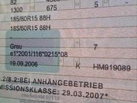 Gebraucht Opel Meriva 105 PS (77 kW) 2007 Silber Van / Kleinbus