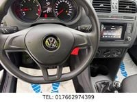 Gebraucht VW Polo Trendline 60 PS (44 kW) 2015 Schwarz Limousine