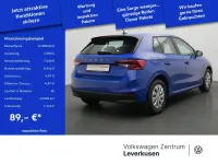 Gebraucht Skoda Fabia Easy 65 PS (47 kW) 2023 Blau Kleinwagen