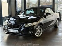 Second-hand BMW 218 Advantage 150 CP (110 kW) 2017 Negru Cabrio