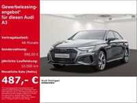 Gebraucht Audi A3 S-Line 150 PS (110 kW) 2024 Daytonagrau perleffekt Limousine