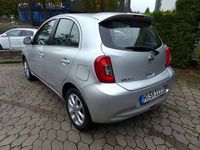 Gebraucht Nissan Micra Acenta 80 PS (58 kW) 2015 Silber Kleinwagen