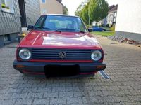 gebraucht VW Golf II 1.3 Bostonrot 1 Hand 124.994 Km