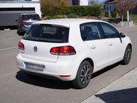 Gebraucht VW Golf VI 80 PS (58 kW) 2009 Weiß Kleinwagen