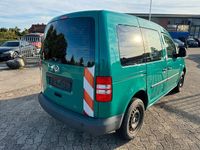 Second-hand VW Caddy Startline 75 CP (55 kW) 2013 Verde Monovolum