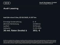Gebraucht Audi Q4 e-tron Sport 125 kW (170 PS) 2025 Mythosschwarz metallic SUV