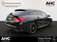 Gebraucht Mercedes CLA200 Shooting Brake AMG 156 PS (114 kW) 2016 Metalliclack kosmosschwarz Kombi