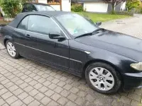 Gebraucht BMW 320 Cabriolet 170 PS (125 kW) 2003 Schwarz Cabrio