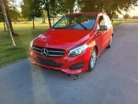 Gebraucht Mercedes B180 Urban 109 PS (80 kW) 2015 Rot Kleinwagen