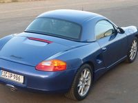 Gebraucht Porsche Boxster 204 PS (150 kW) 1998 Blau Cabrio