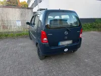 Gebraucht Opel Agila 60 PS (44 kW) 2002 Blau Van / Kleinbus