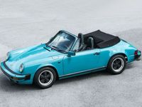 Gebraucht Porsche 911 218 PS (160 kW) 1987 Blau Cabrio