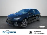 Gebraucht Seat Ibiza Style 95 PS (69 kW) 2025 Midnight schwarz metallic (metallic) Kleinwagen