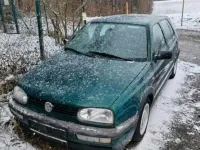 Gebraucht VW Golf III 90 PS (66 kW) 1997 Grün Kleinwagen