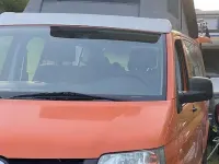 Usata VW Transporter 131 CV (96 kW) 2009 Arancione Furgone