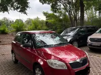 Gebraucht Skoda Fabia 60 PS (44 kW) 2007 Rot Limousine
