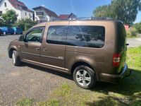 Gebraucht VW Caddy Maxi 102 PS (75 kW) 2013 Braun Van / Kleinbus