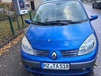 Gebraucht Renault Scénic II Authentique 111 PS (81 kW) 2006 Blau Van / Kleinbus