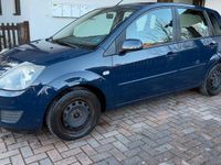 Gebraucht Ford Fiesta Style 80 PS (58 kW) 2008 Blau Kleinwagen