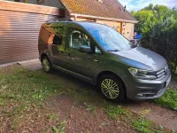 Gebraucht VW Caddy Comfortline 102 PS (75 kW) 2016 Grau Van / Kleinbus