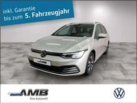Gebraucht VW Golf VIII Move 150 PS (110 kW) 2024 Ivory silver metallic Kombi