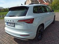 Gebraucht Skoda Karoq SportLine 150 PS (110 kW) 2023 Weiß SUV