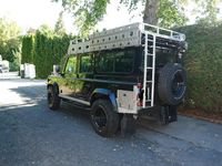Gebraucht Land Rover Defender 123 PS (90 kW) 2008 Schwarz SUV