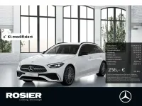 Gebraucht Mercedes C180 AMG line 170 PS (125 kW) 2026 Weiß Kombi