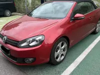Gebraucht VW Golf 160 PS (117 kW) 2011 Rot Cabrio