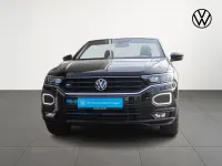 Gebraucht VW T-Roc Cabriolet R-line 150 PS (110 kW) 2021 Schwarz Cabrio