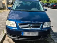 Gebraucht VW Touran 116 PS (85 kW) 2006 Blau Van / Kleinbus