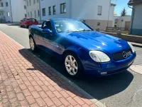 Gebraucht Mercedes SLK200 136 PS (100 kW) 1999 Blau Cabrio