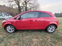 Gebraucht Opel Corsa 80 PS (58 kW) 2010 Rot Kleinwagen