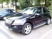 Gebraucht Mercedes ML320 2008 Schwarz SUV