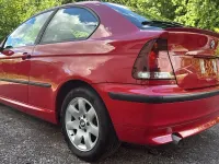 Gebraucht BMW 316 Compact 116 PS (85 kW) 2004 Rot Kleinwagen