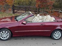 Gebraucht Mercedes CLK200 Elegance 163 PS (119 kW) 2006 Rot Cabrio