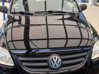 Gebraucht VW Fox 54 PS (39 kW) 2009 Schwarz Kleinwagen