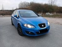Usata Seat Leon 160 CV (117 kW) 2010 Blu Utilitaria