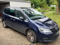 Gebraucht VW Sharan 140 PS (102 kW) 2012 Blau Van / Kleinbus