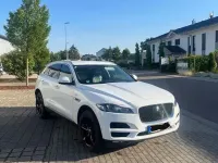 Gebraucht Jaguar F-Pace Portfolio 300 PS (220 kW) 2017 Weiß SUV