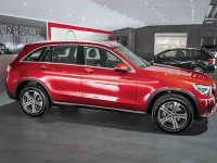 Gebraucht Mercedes GLC220 170 PS (125 kW) 2016 Rot SUV