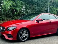 Gebraucht Mercedes E300 AMG line 245 PS (180 kW) 2018 Rot Coupé
