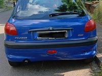 Gebraucht Peugeot 206 60 PS (44 kW) 2000 Blau Kleinwagen