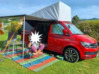 Gebraucht VW California California 150 PS (110 kW) 2019 Rot Van
