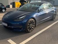 Gebraucht Tesla Model 3 Performance 377 kW (513 PS) 2021 Blau Limousine