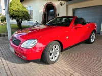 Gebraucht Mercedes SLK200 1997 Rot Cabrio