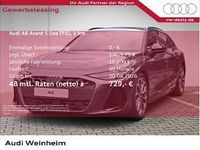 Neu Audi A6 Advanced 367 PS (269 kW) 2026 Grau (daytonagrau perleffekt) Kombi