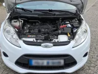 Gebraucht Ford Fiesta 120 PS (88 kW) 2009 Weiß Kleinwagen
